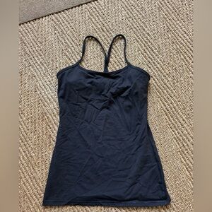 Black Spaghetti Strap Tank Top